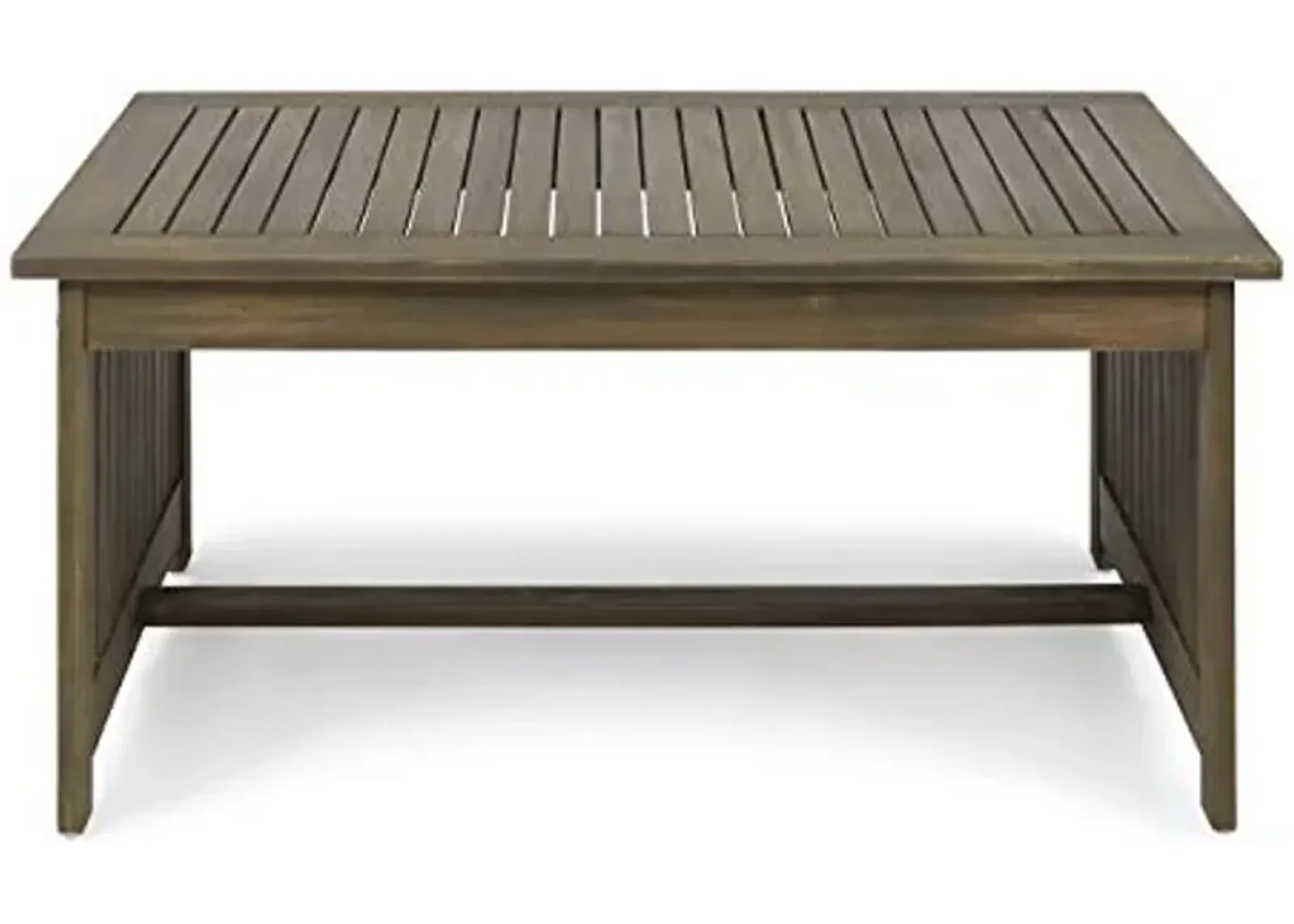 Christopher Knight Home Grace Outdoor Acacia Wood Coffee Table, Gray Finish