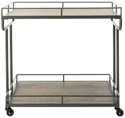 Rustic Oak / Gunmetal color