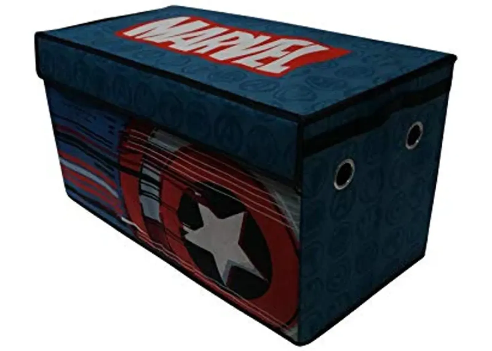 Idea Nuova Marvel Avengers Collapsible Children’s Toy Storage Trunk, Durable with Lid