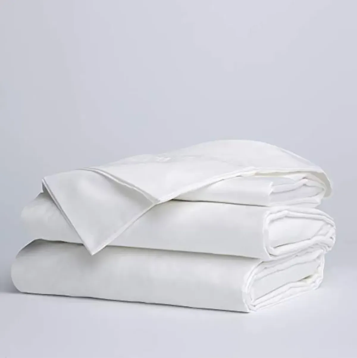 Sleep Well Bedding 4 PCs Bed Sheet Set 400 TC 100% Pure Cotton Super Soft Long Staple, Italian Finish Fitted Sheet fits Upto 15” deep Pocket Mattress Twin, White Solid