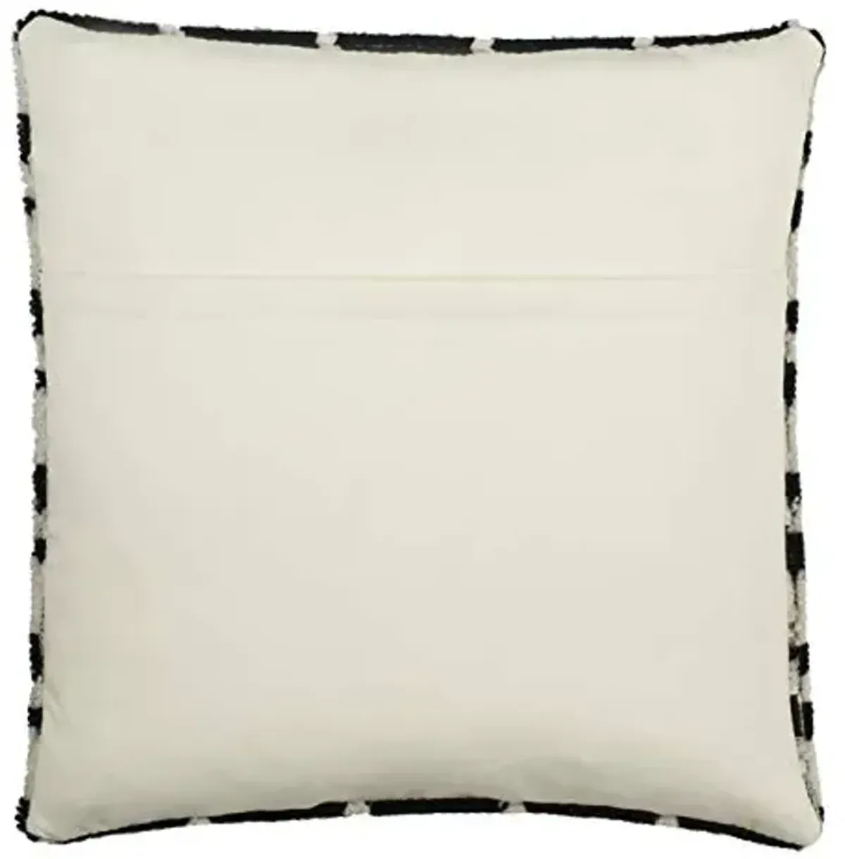 SAFAVIEH Hanne Houndstooth Throw Pillow, 22"x22", Black/White