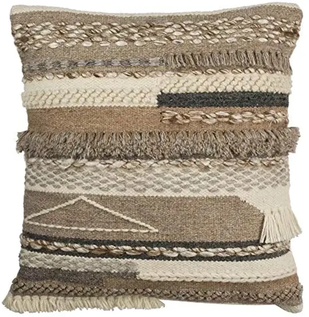 SAFAVIEH Demna Throw Pillow, Geige/Grey
