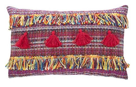 Safavieh Home Collection Nabbi Multicolored 12 x 18-inch Decorative Accent Pillow
