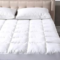 Classic Brands Defend-A-Bed Ultimate Alternative Down Baffle Box Quilted Mattress Protector, Queen