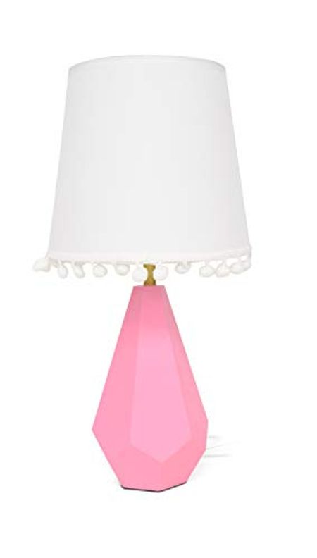Pink Geo Lamp
