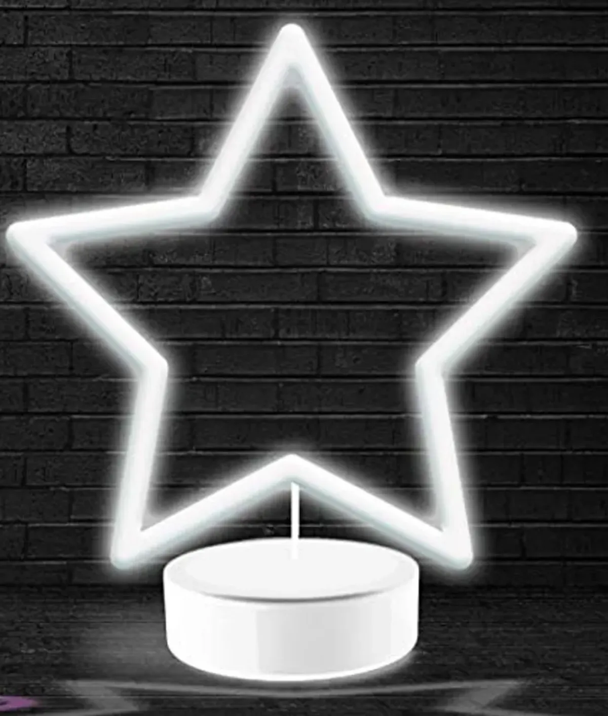 Heritage Kids White Star LED Light