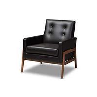 Baxton Studio Chairs, One Size, Black