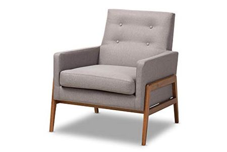 Baxton Studio Chairs, One Size, Grey