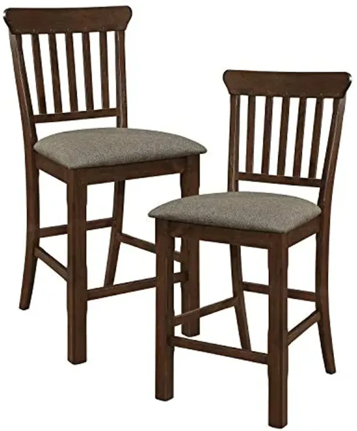 Homelegance Counter Height Chair (Set of 2) Brown