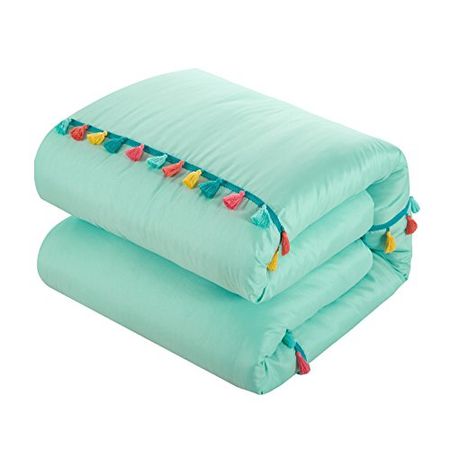 Idea Nouva Cassie Comforter Set, Twin, Aqua