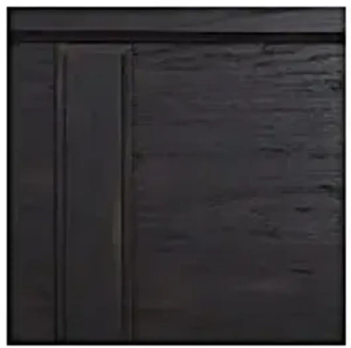 Signature Design by Ashley Reylow Contemporary 2 Drawer Nightstand with Slim-Profile USB Charging Stations, Distressed Dark Brown