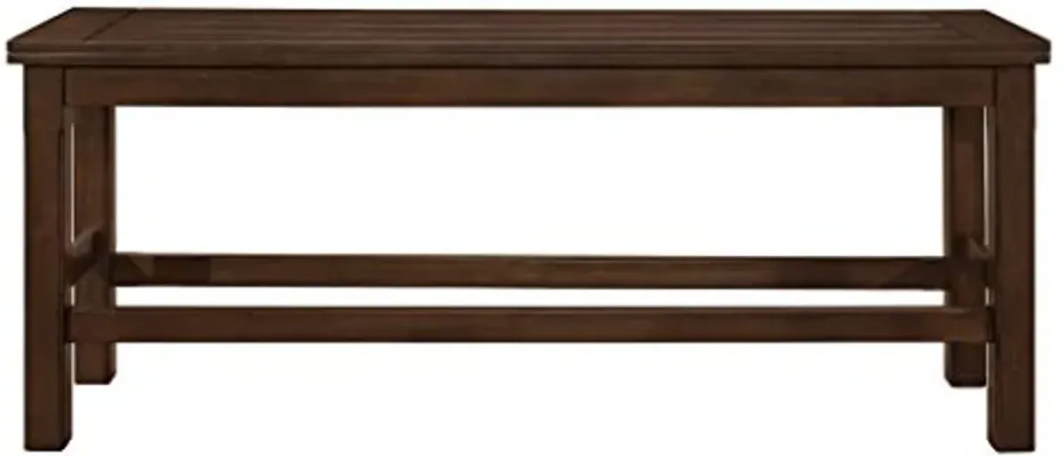 Homelegance Counter Height Dining Bench Brown