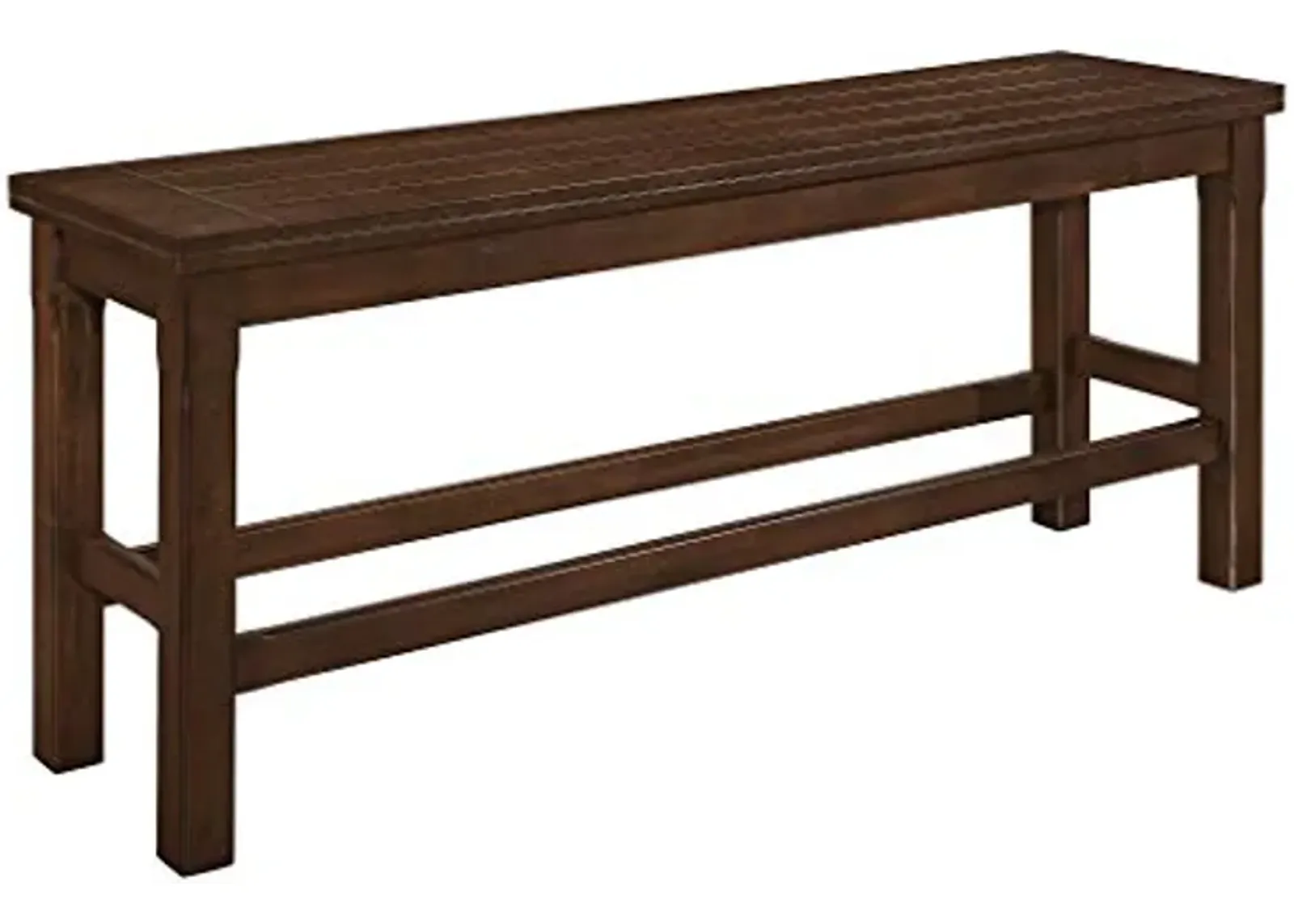 Homelegance Counter Height Dining Bench Brown