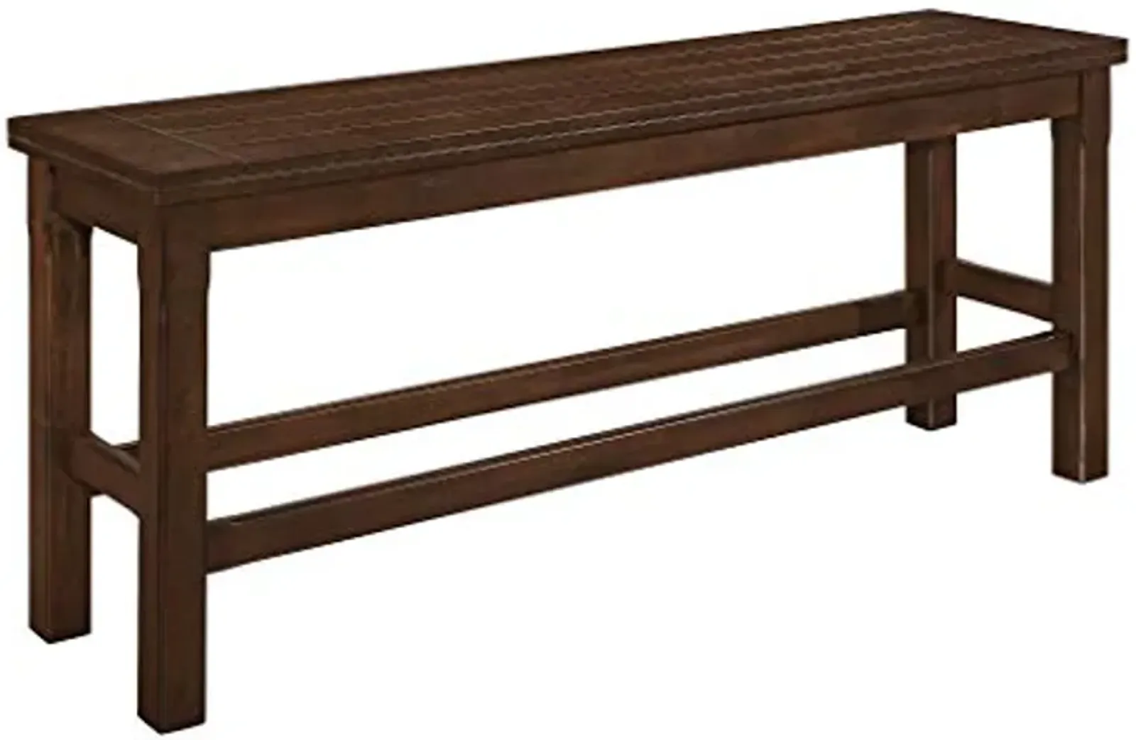 Homelegance Counter Height Dining Bench Brown