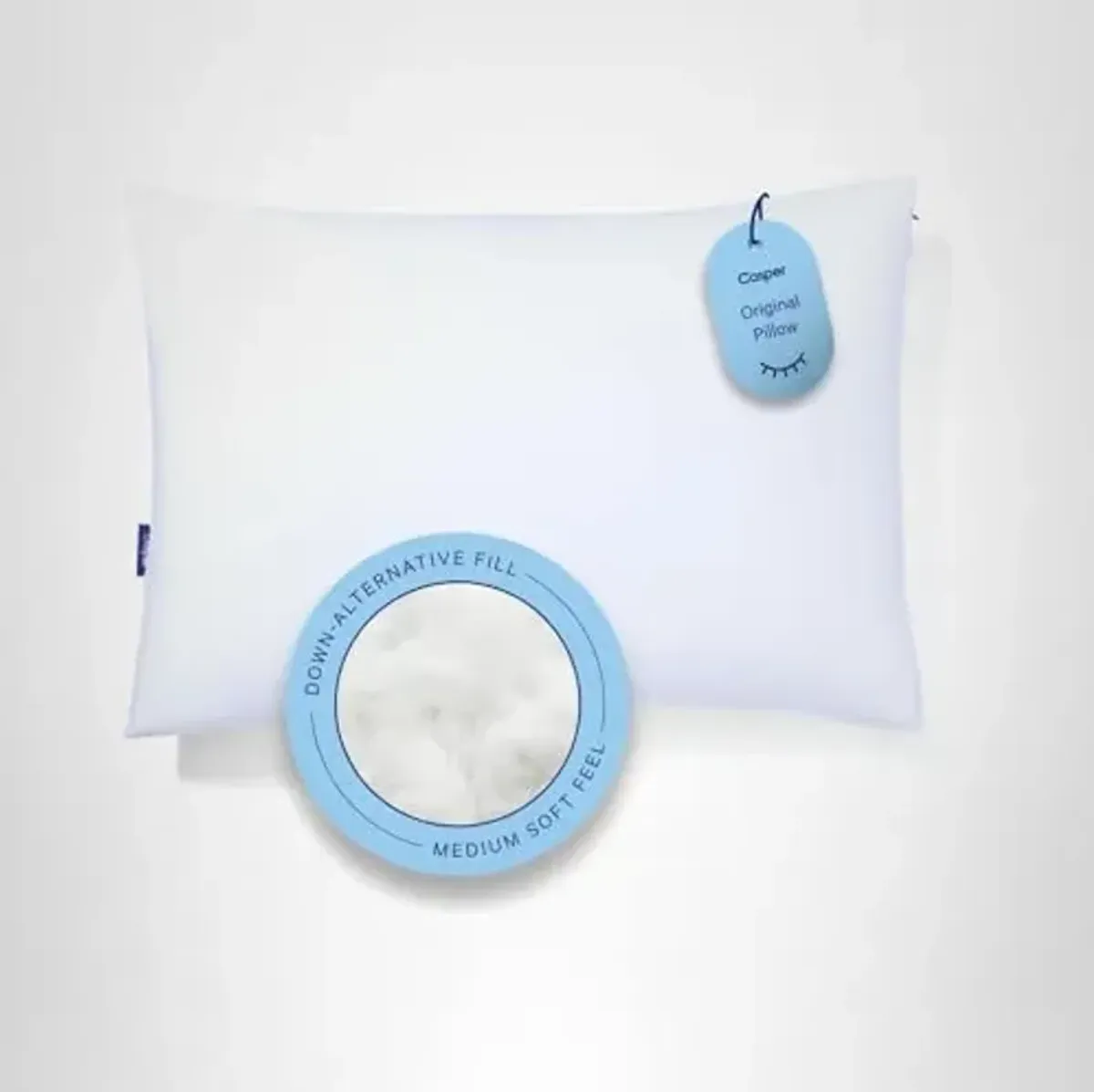 Casper Sleep Original Pillow for Sleeping, Standard, White