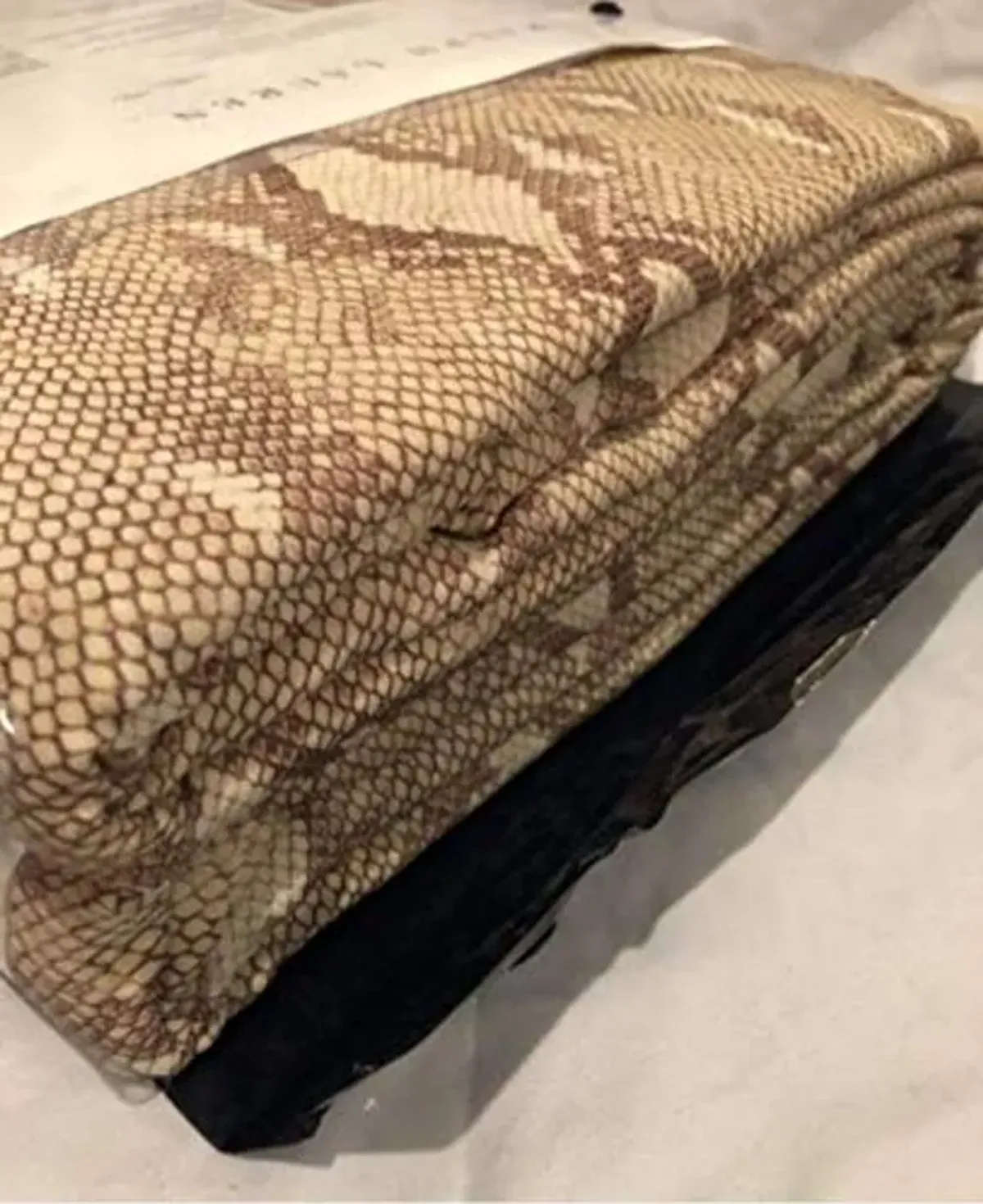 Ralph Lauren Great Sands Sellek Python Full/Queen Duvet Cover