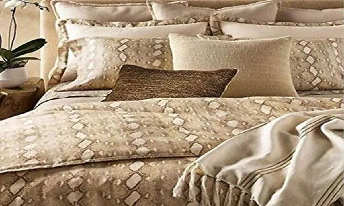 Ralph Lauren Great Sands Sellek Python Full/Queen Duvet Cover