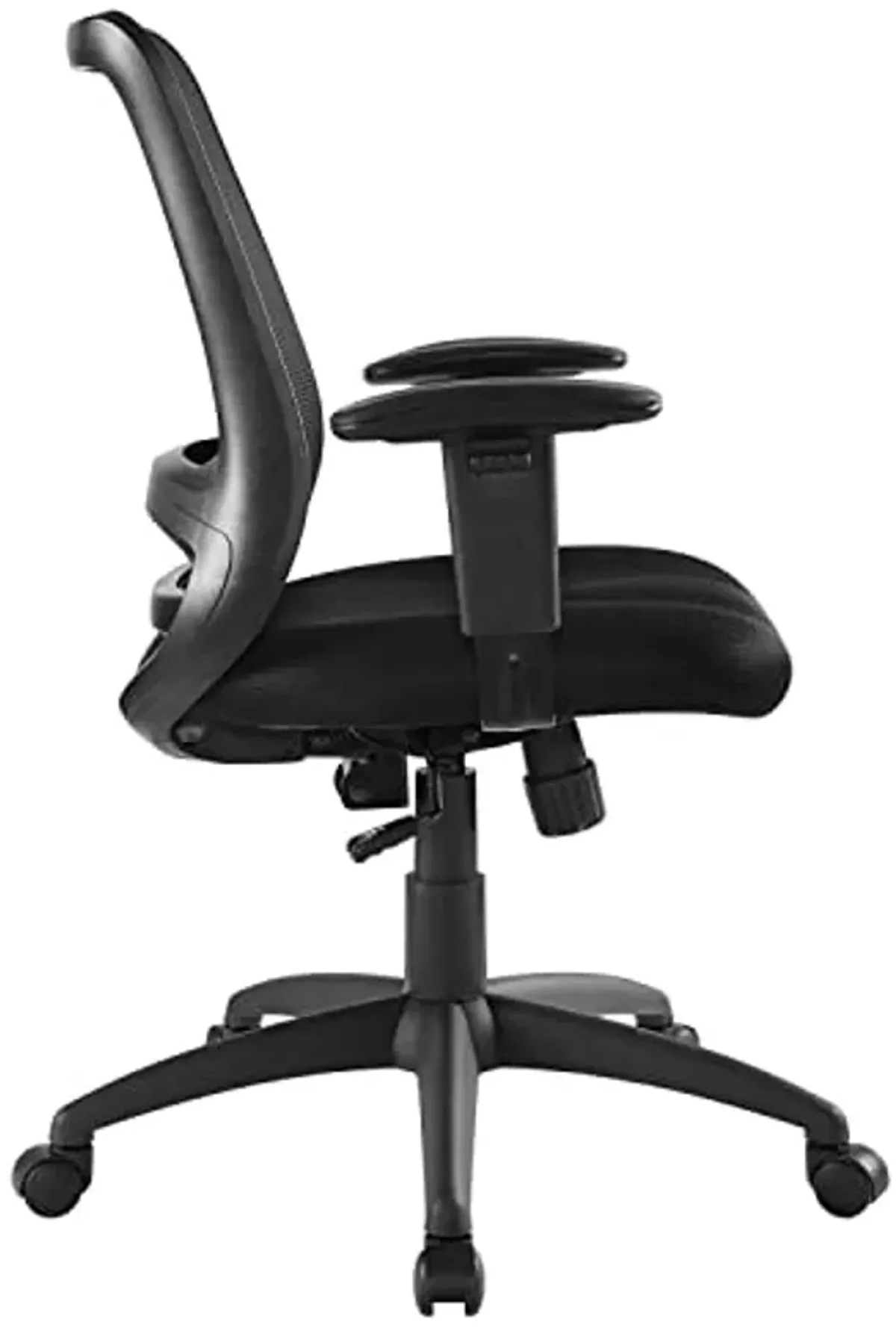 Modway Forge Mesh Adjustable Swivel Computer Desk Office Chair In Black