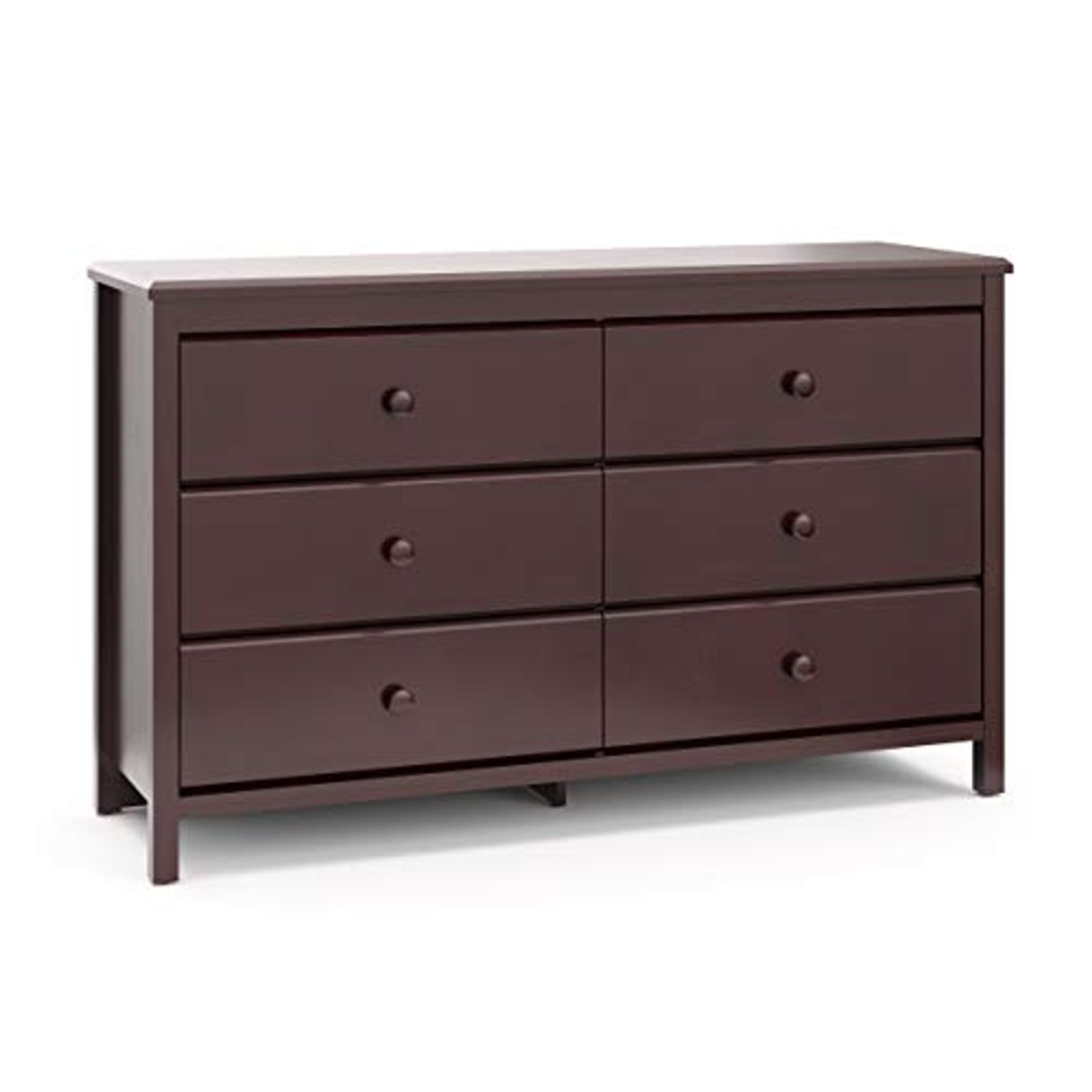 STORKCRAFT ALPINE 6 DRAWER DRESSER - ESPRESSO