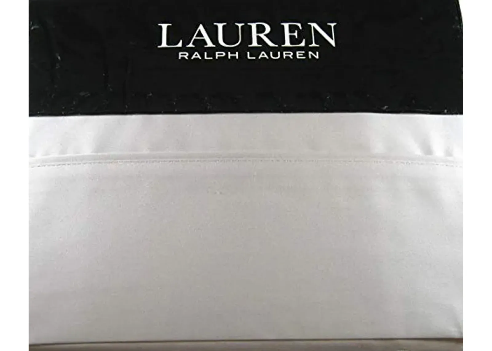 Ralph Lauren Dunham Sateen Queen Size Sheet Set Cotton Sateen Opal Grey