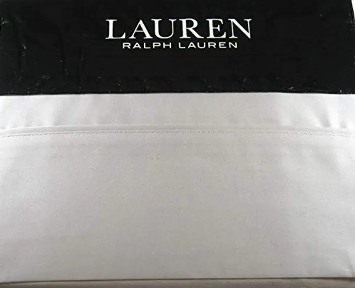 Ralph Lauren Dunham Sateen Queen Size Sheet Set Cotton Sateen Opal Grey