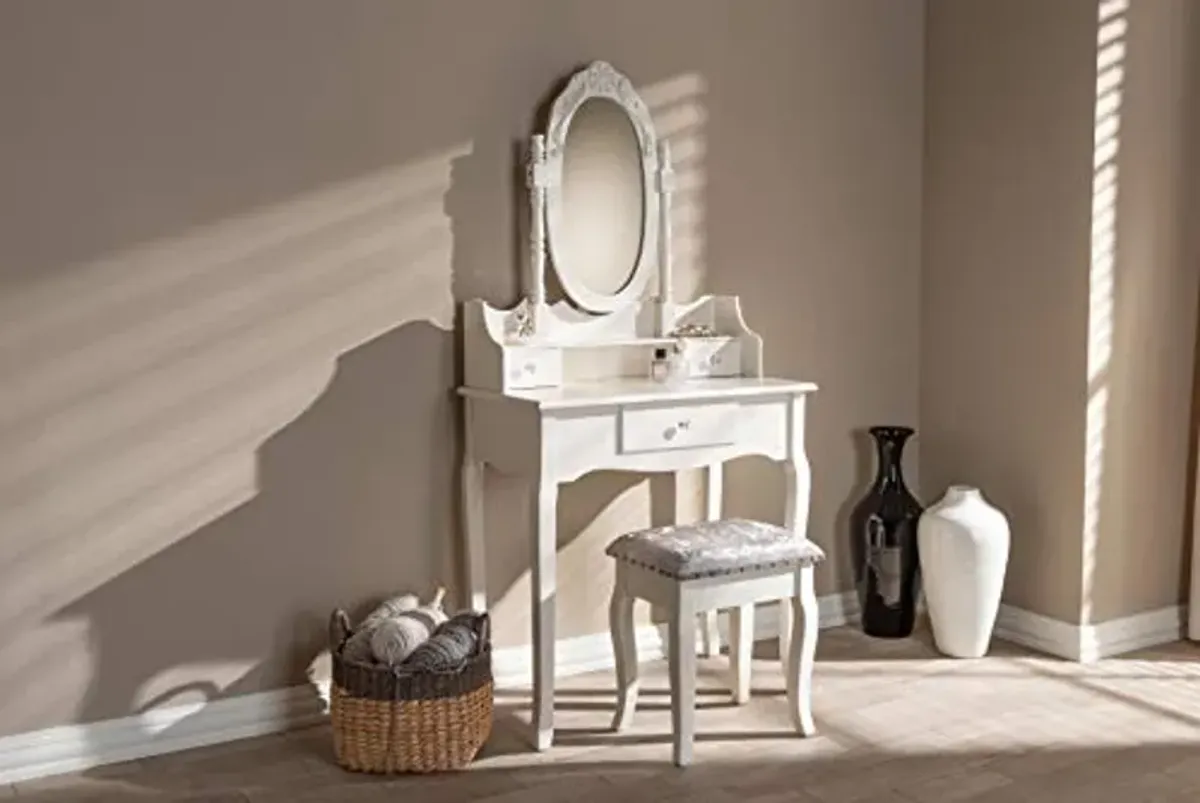 Baxton Studio Bathroom Vanities, White