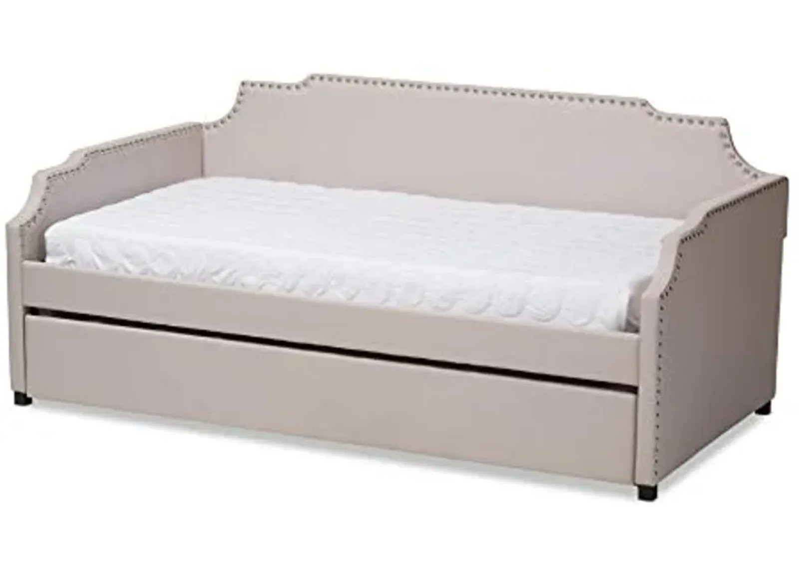 Baxton Studio Daybeds Twin Beige