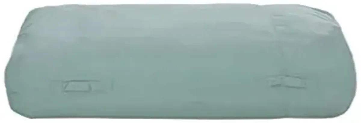 Christopher Knight Home Vivien Outdoor Water Resistant 6'x3' Lounger Bean Bag, Teal, Small
