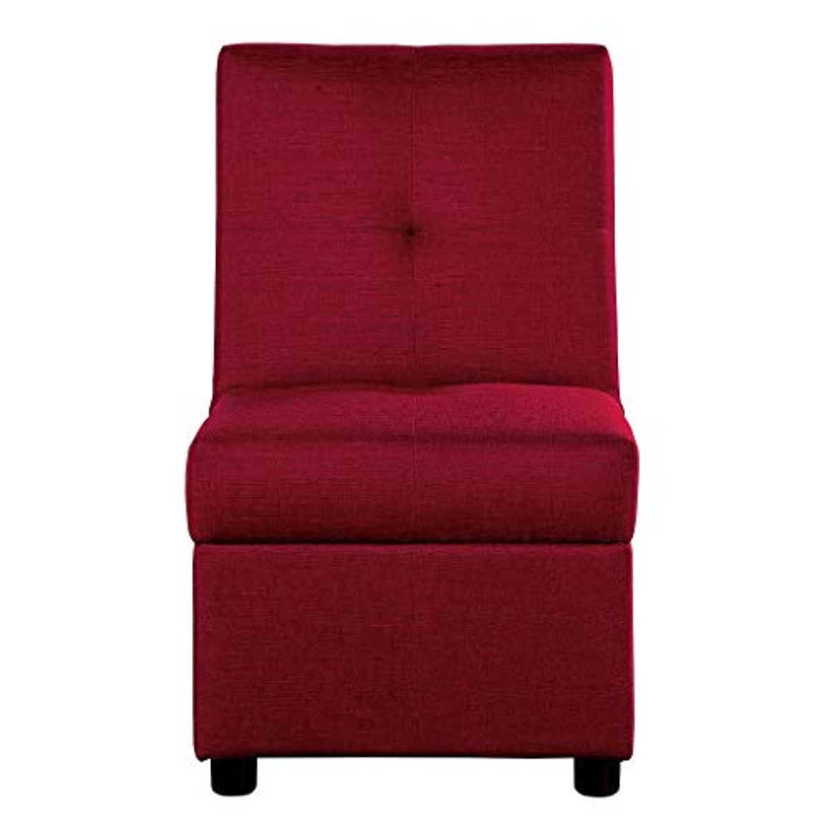 Homelegance Escher Convertible Storage Ottoman (Chair), Red