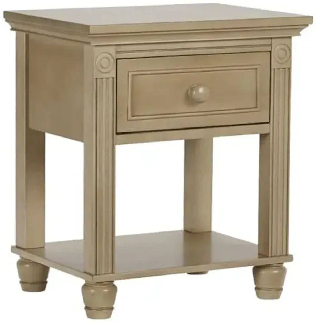 Baby Cache Montana Nightstand, Driftwood