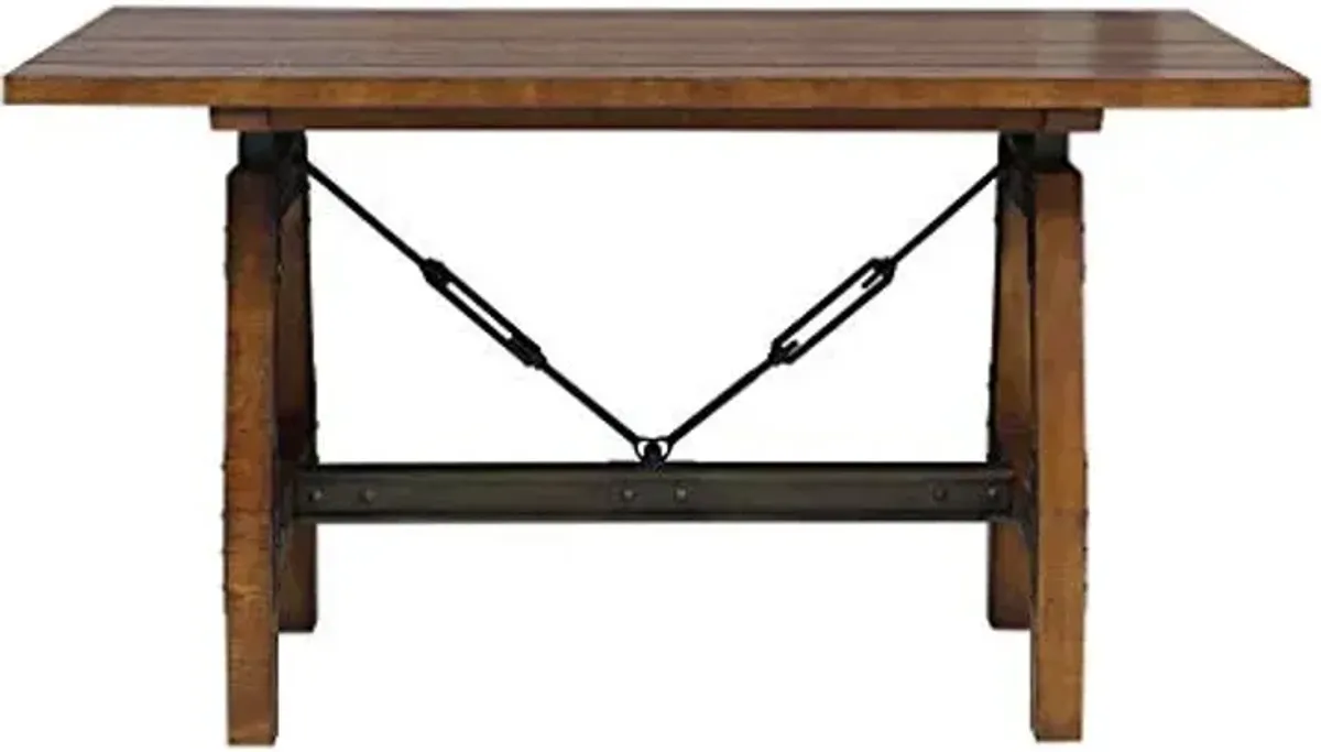 Homelegance Beechnut Counter Height Table, Brown
