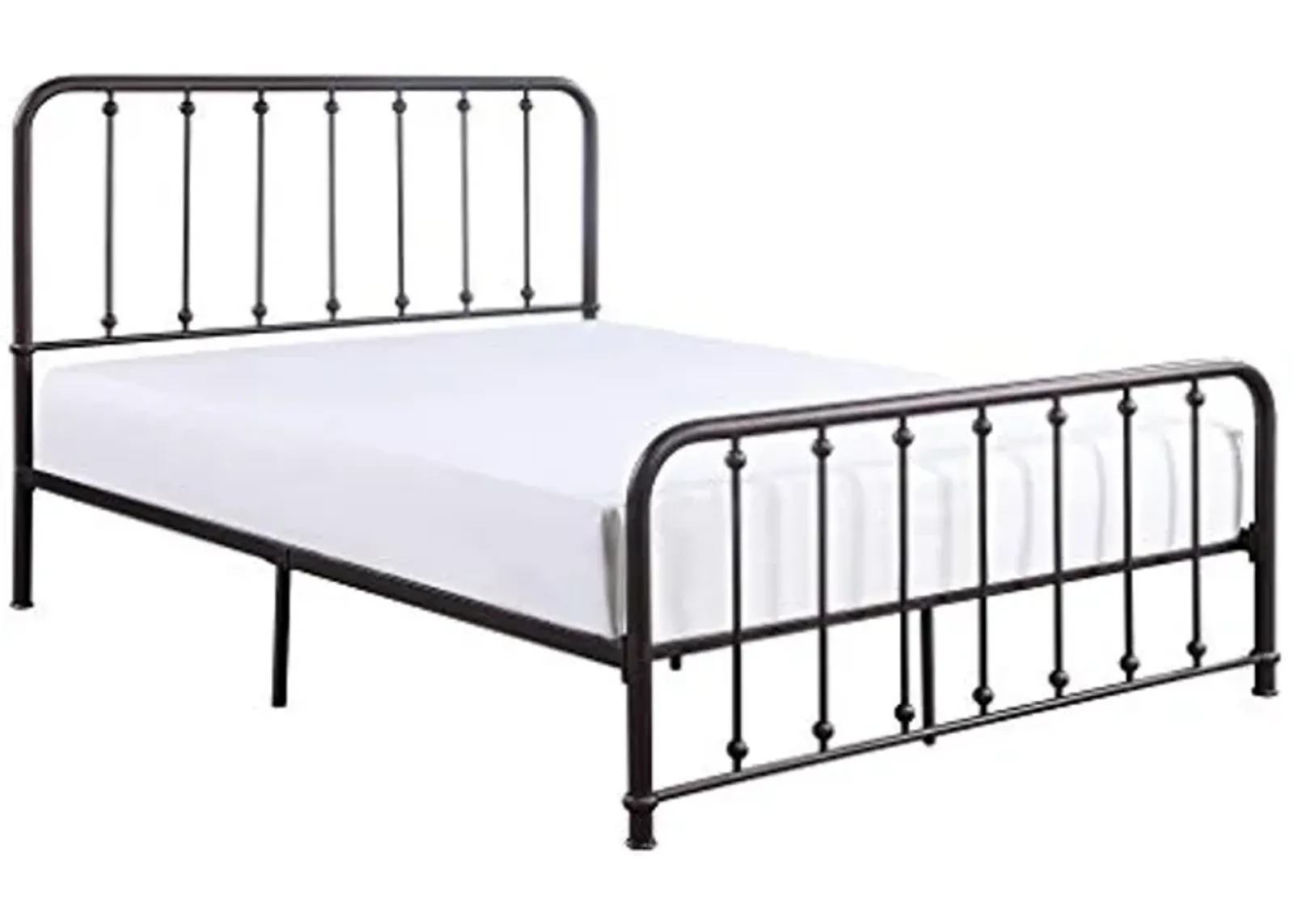 Homelegance Weaver Metal Platform bed, Full, Antique Bronze