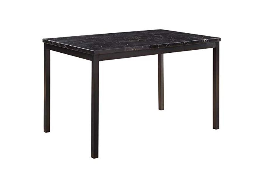 Homelegance Tempe 48" x 30" Dining Table, Black