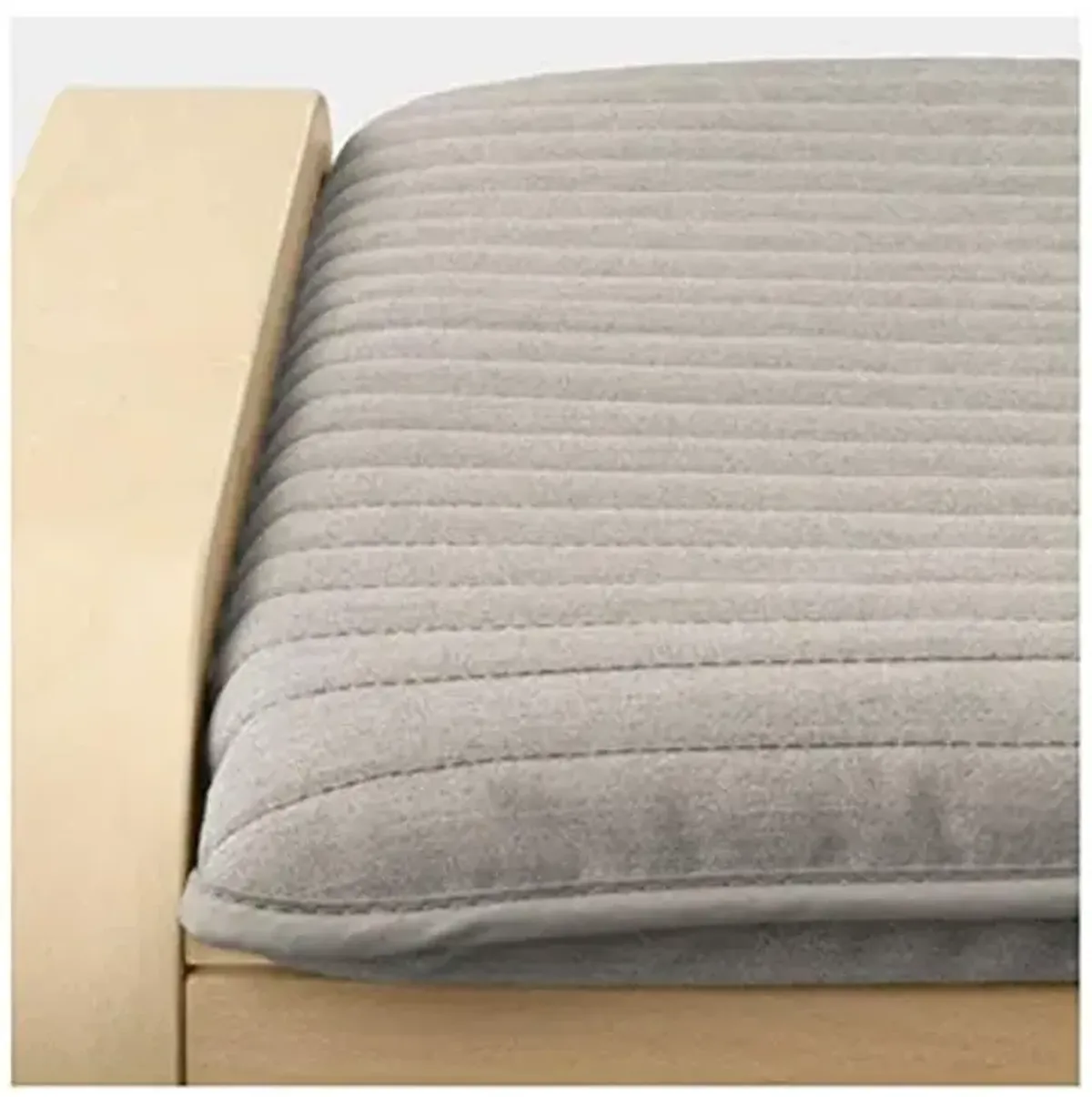 IKEA Poang Ottoman Birch Veneer Knisa Light Beige 092.446.64