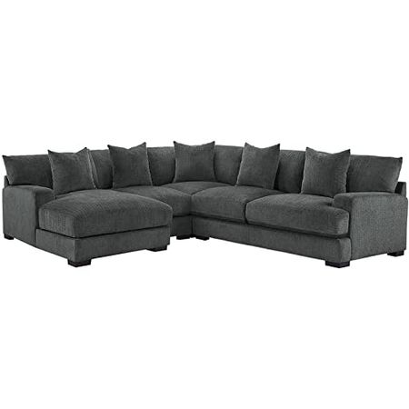 Homelegance 115" Modular Sectional Sofa Gray
