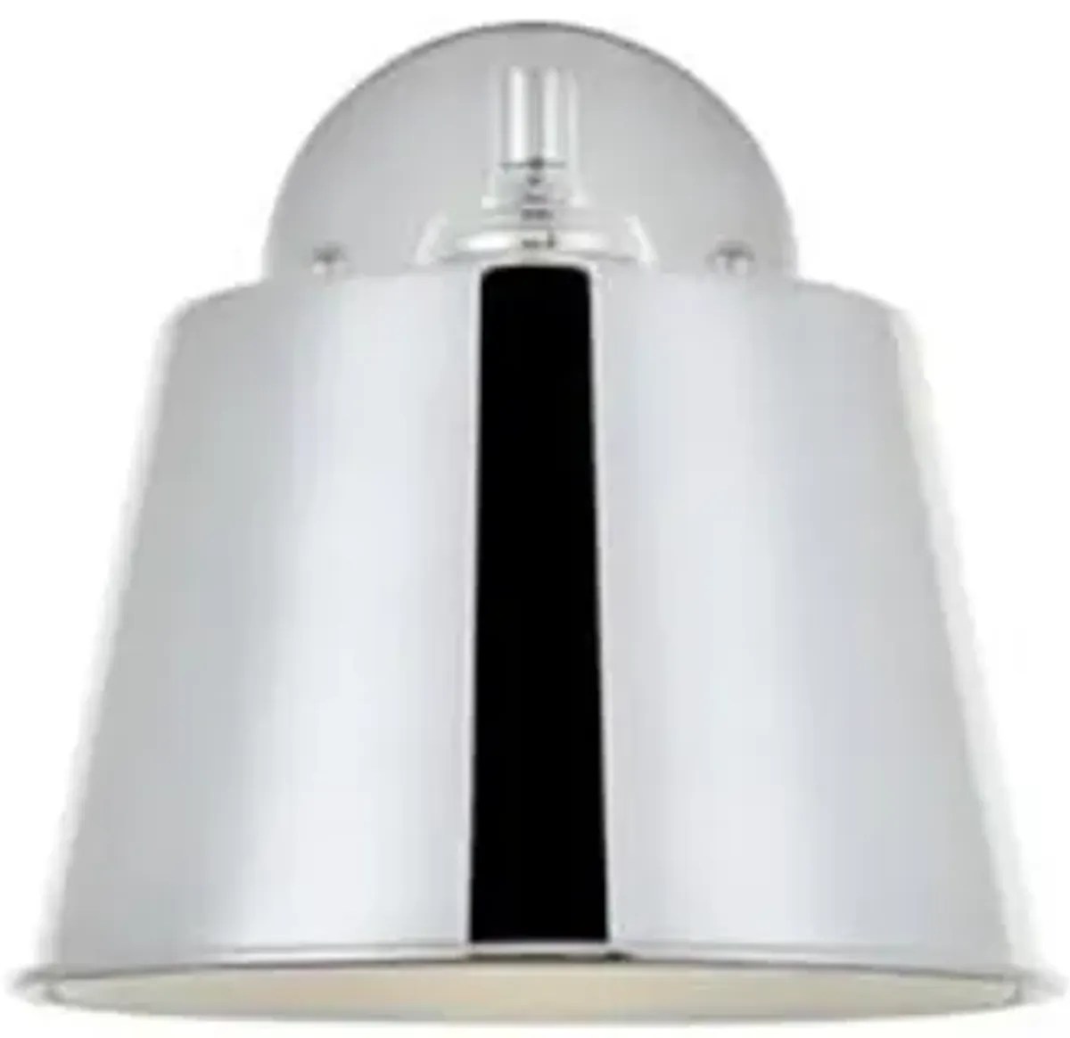 Elegant Lighting Living District NOTA 1-Light Mid-Century Metal Wall Sconce in Chrome Finish