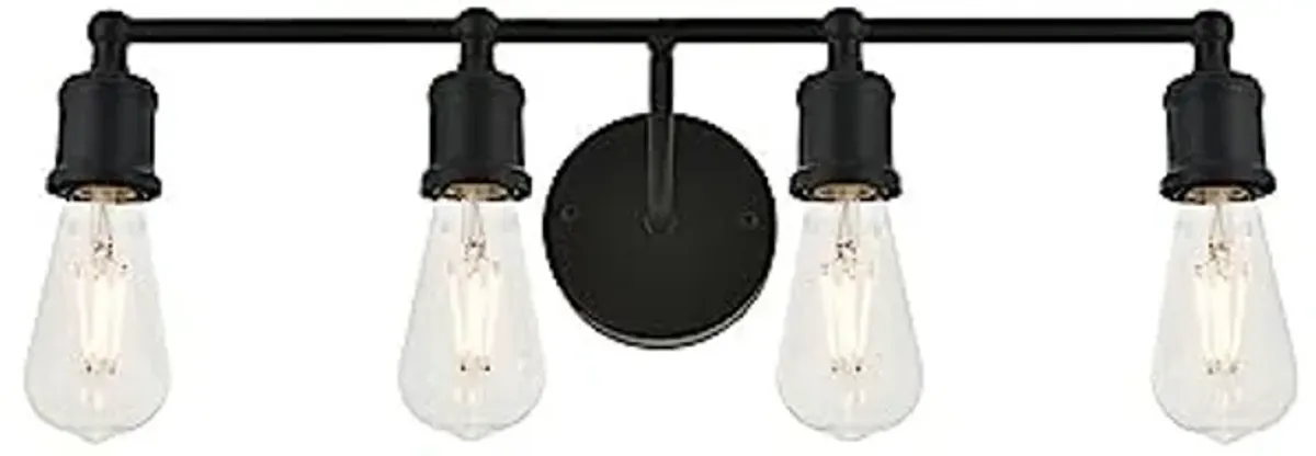 Elegant Lighting Living District Indoor Modern Home Decorative Bright Ceiling Serif 4 Light Black Wall Sconce