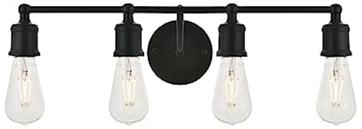 Elegant Lighting Living District Indoor Modern Home Decorative Bright Ceiling Serif 4 Light Black Wall Sconce