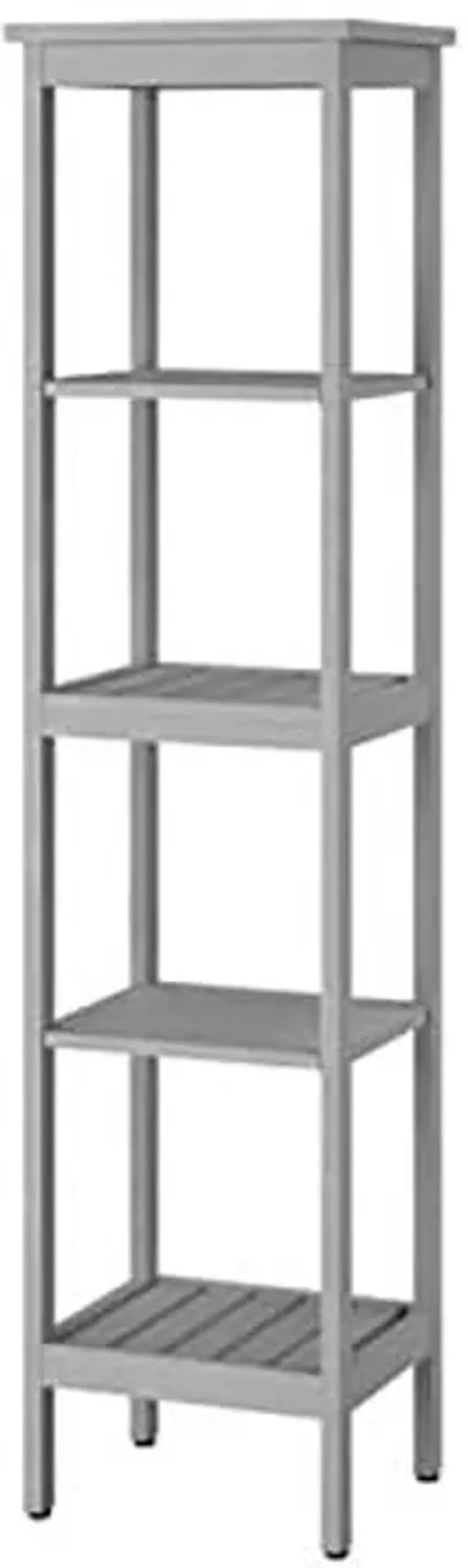 IKEA Hemnes Shelf Unit Gray 203.490.04 Size 16 1/2x67 3/4 "