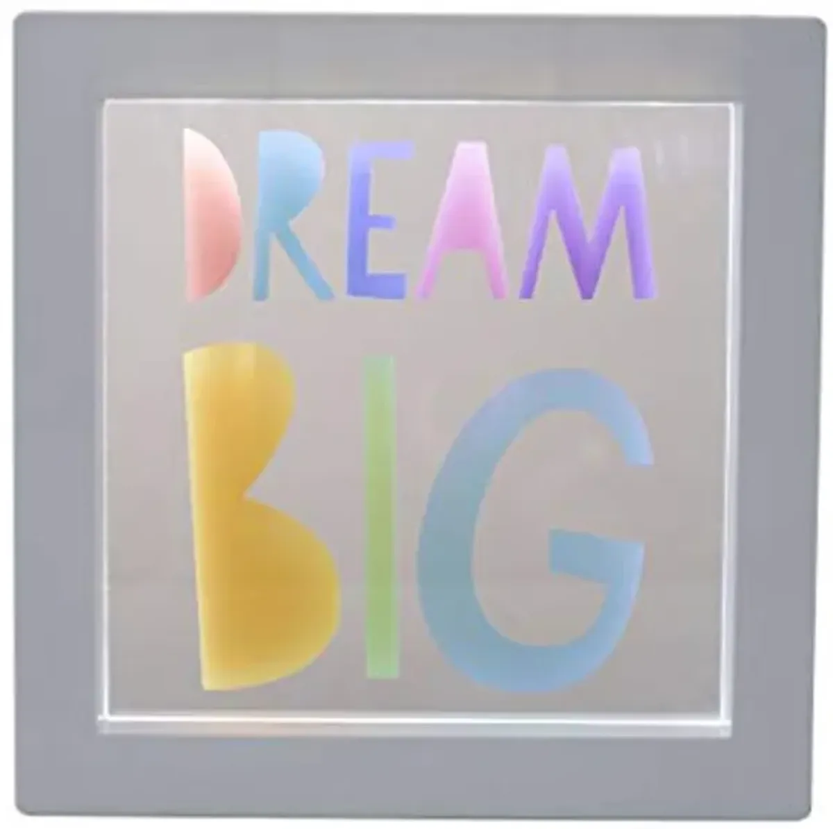 Heritage Kids Dream Big Wall Lightbox, White