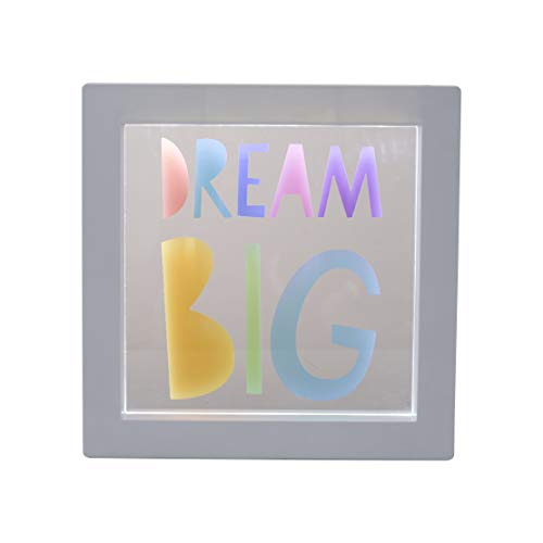 Heritage Kids Dream Big Wall Lightbox, White