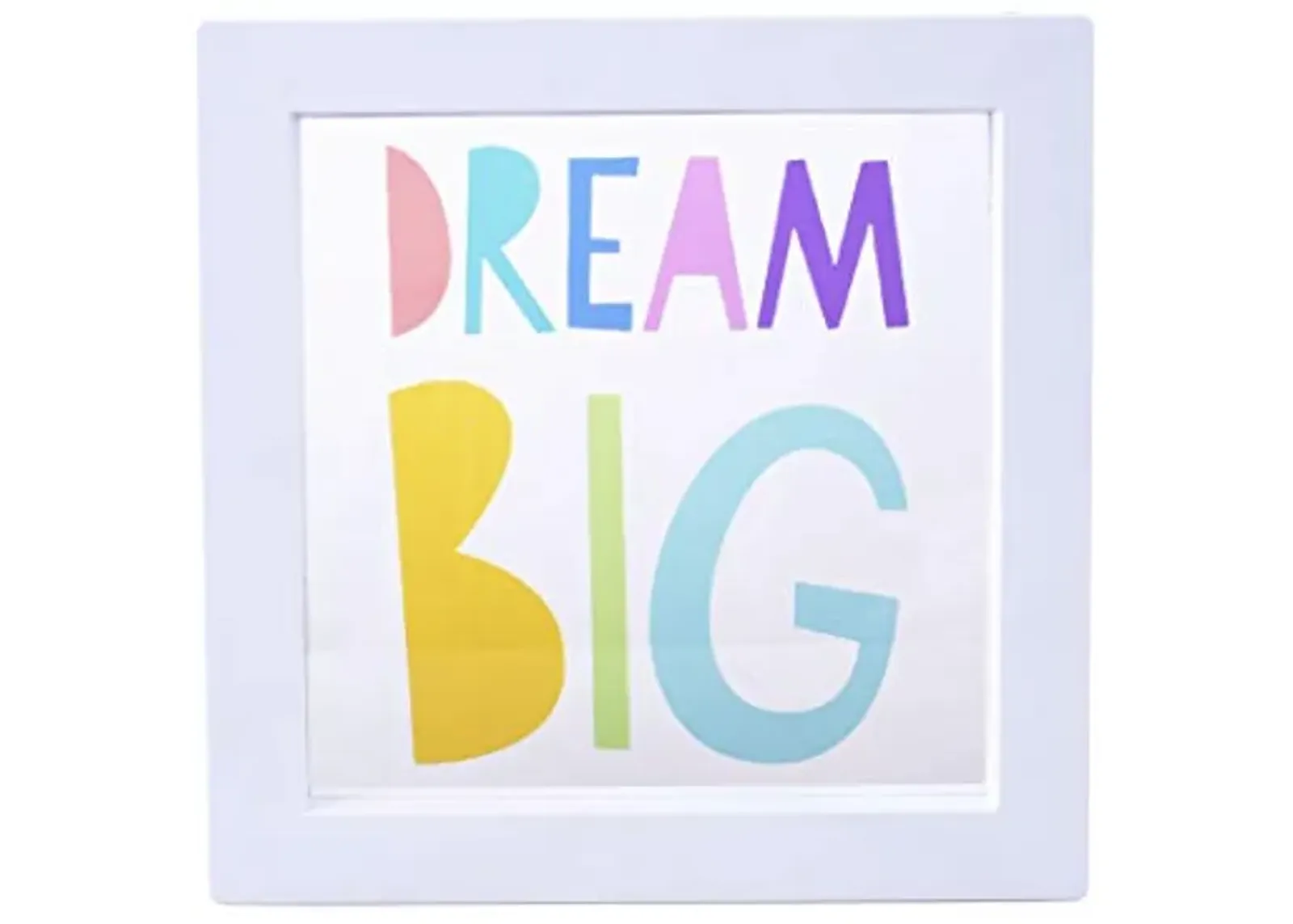 Heritage Kids Dream Big Wall Lightbox, White