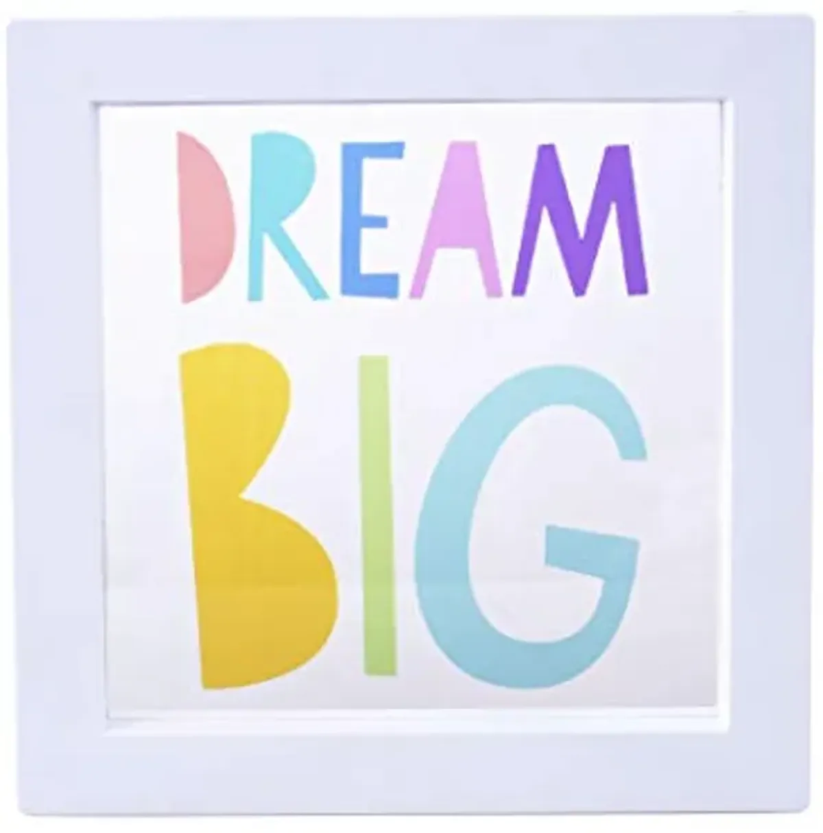 Heritage Kids Dream Big Wall Lightbox, White