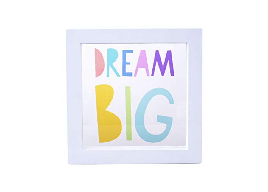 Heritage Kids Dream Big Wall Lightbox, White