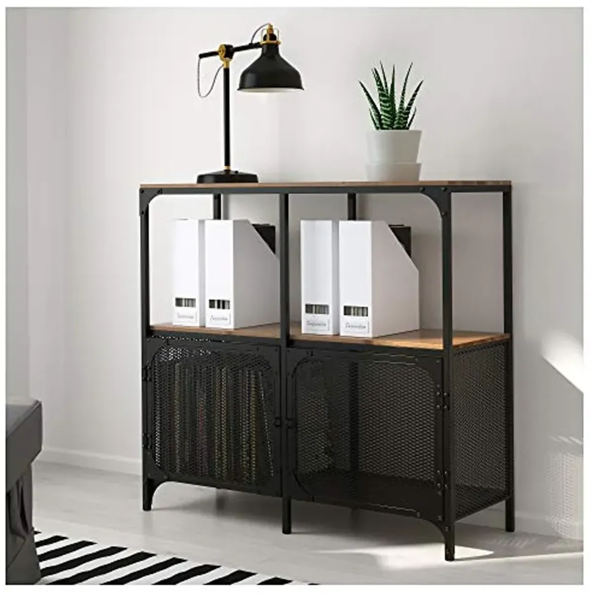 IKEA Fjällbo Shelf Unit, Black