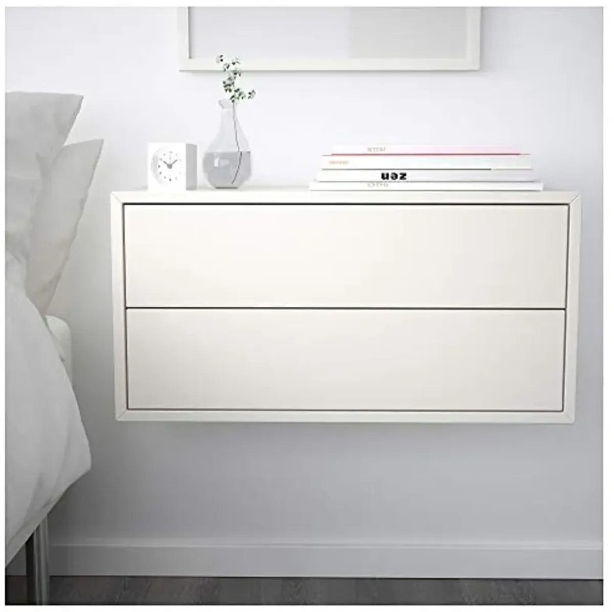 IKEA Eket Cabinet with 2 Drawers, White