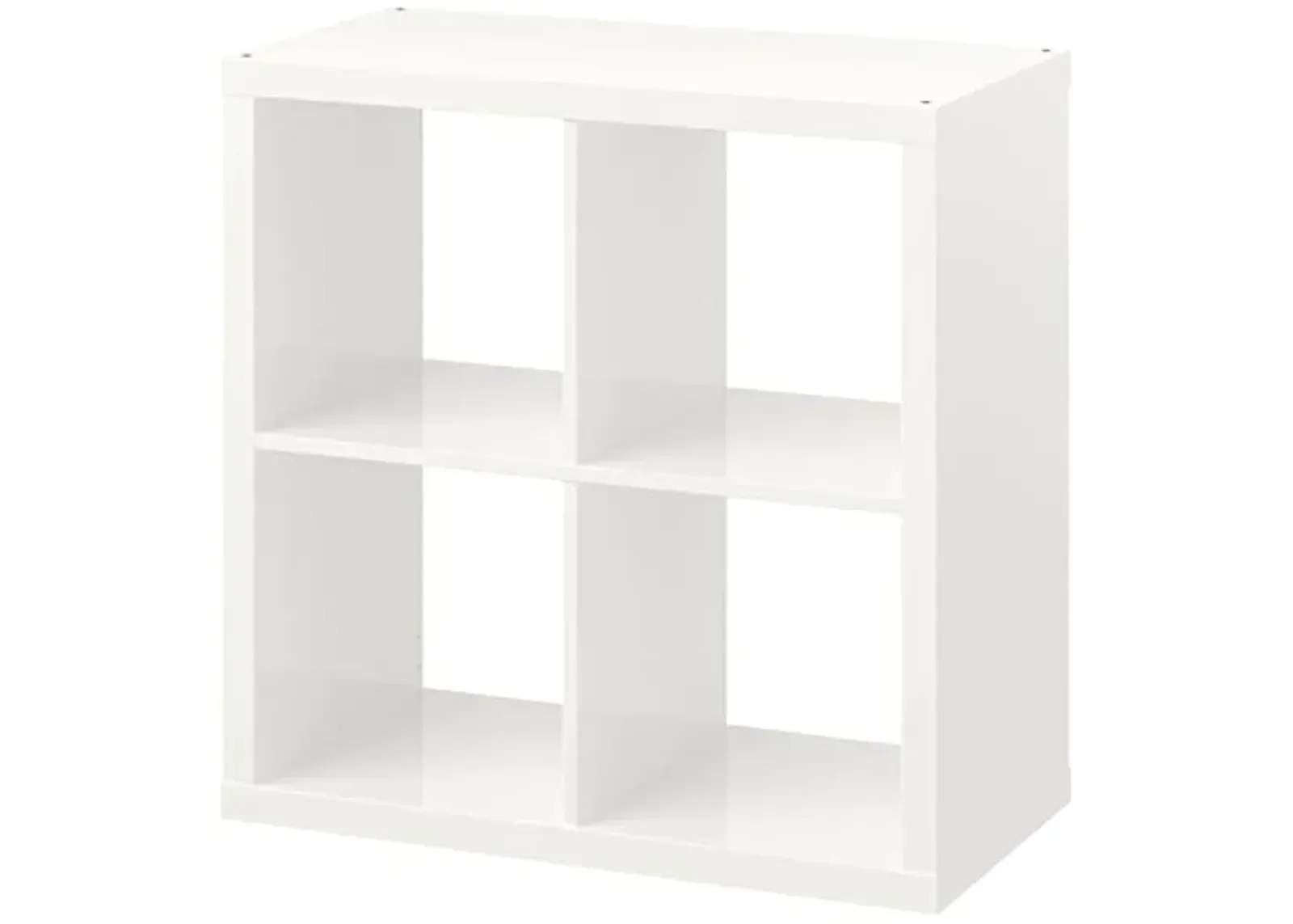 IKEA Kallax Shelf Unit, High Gloss White