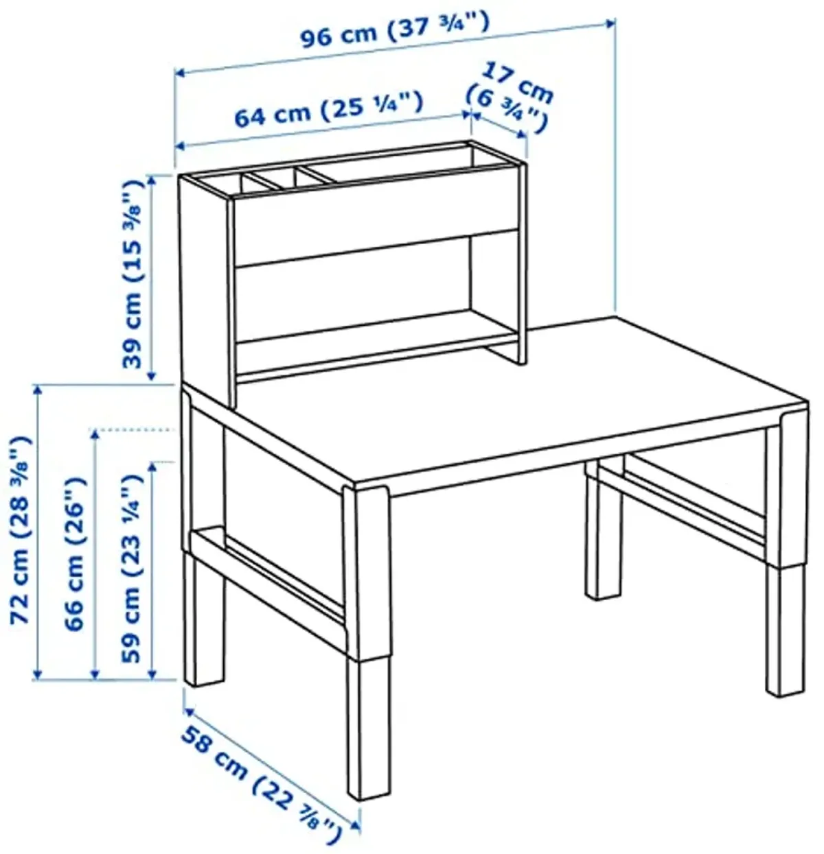 IKEA Eket Suspension Rail