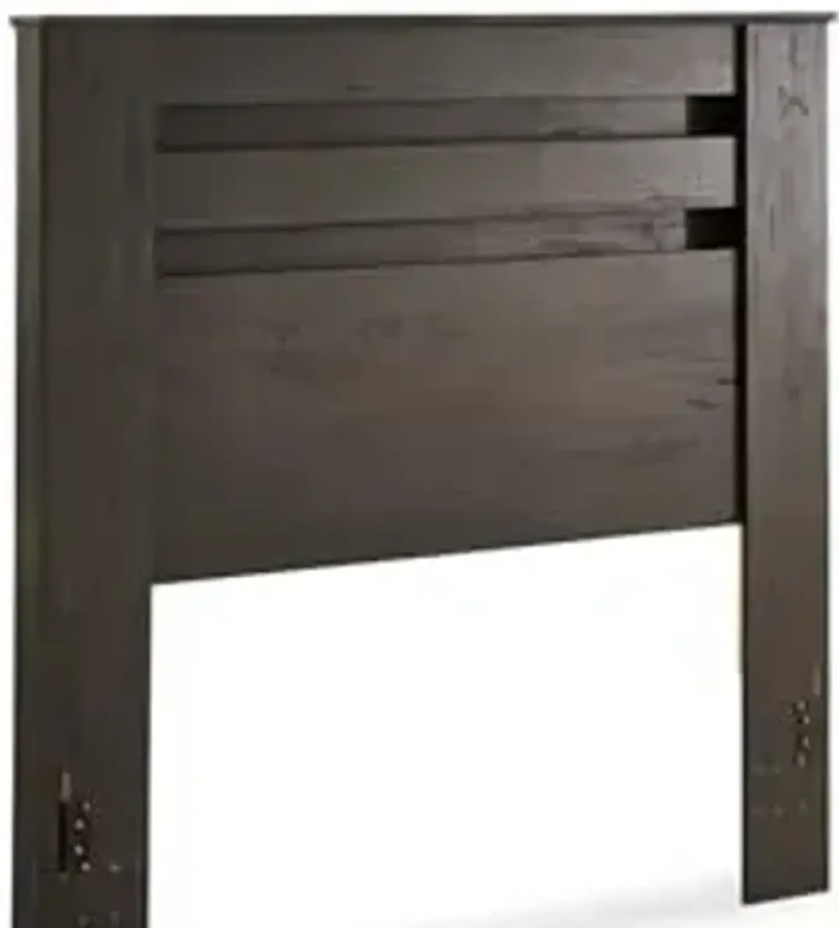 Signature Design by Ashley Brinxton Modern Contemporary Panel Headboard ONLY, Full, Charcoal