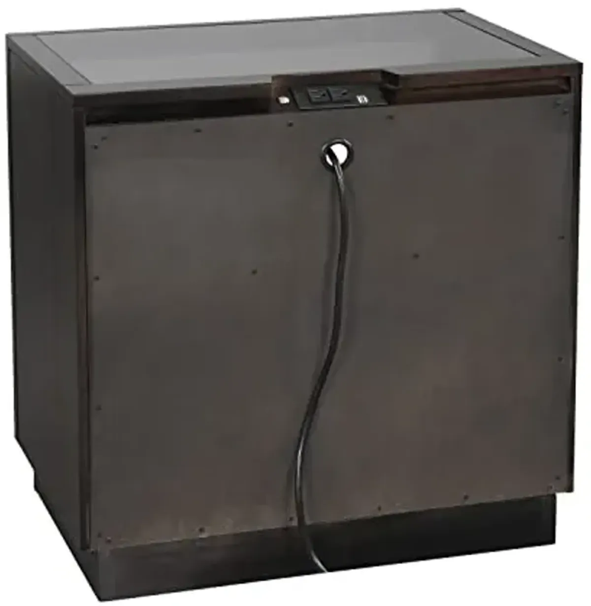 Lexicon Menotti LED Nightstand, Graphite